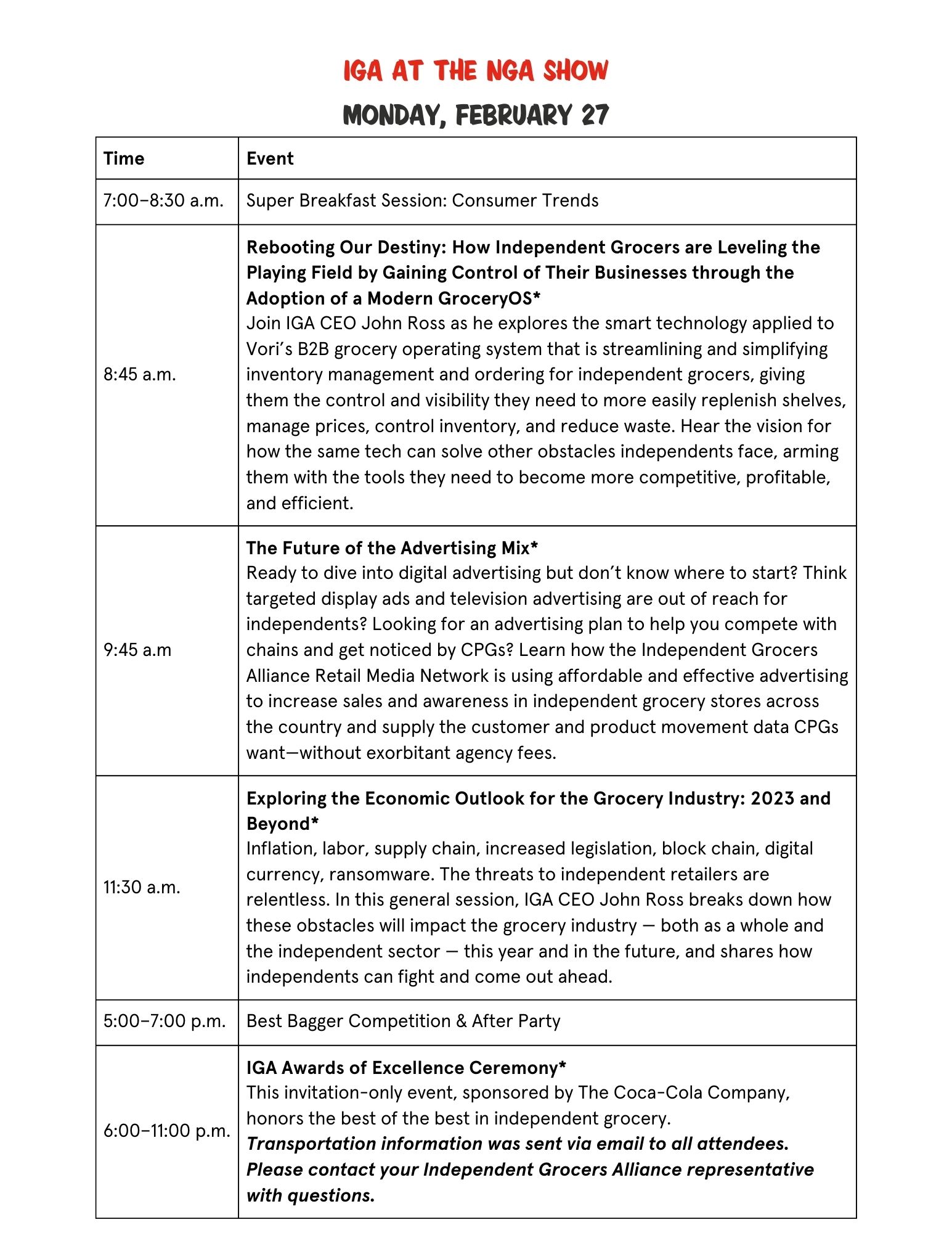 The NGA Show 2023 Everything You Need To Know